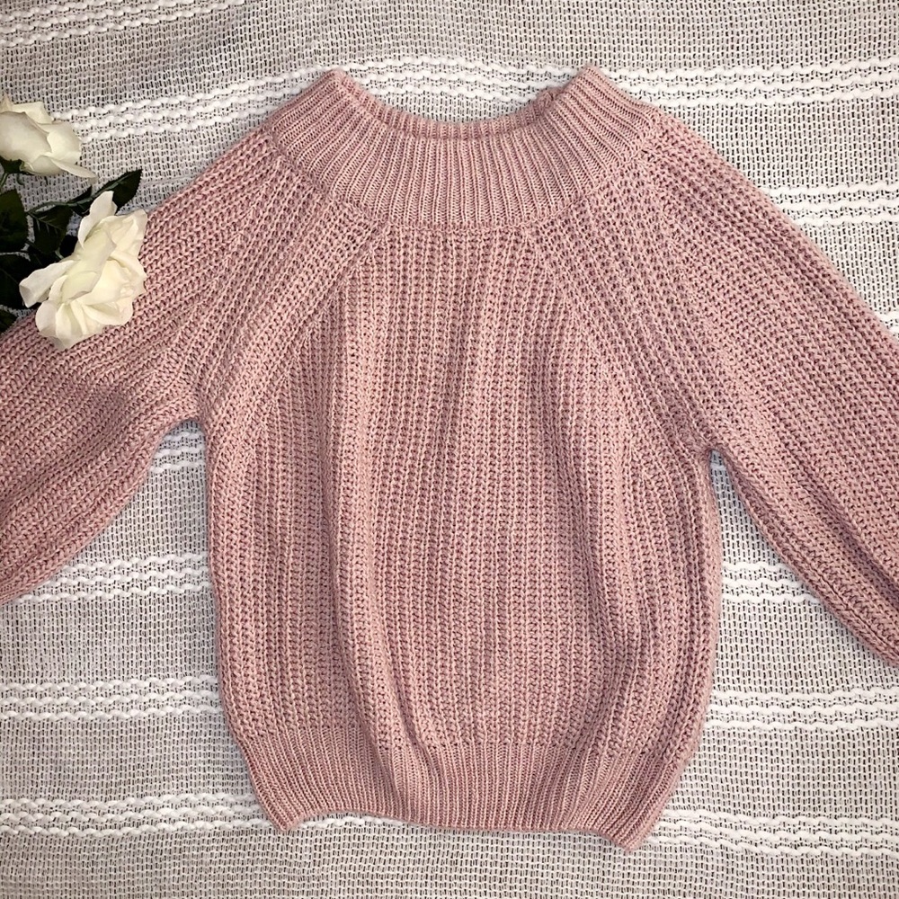 Dirty Pink Sweater 💗